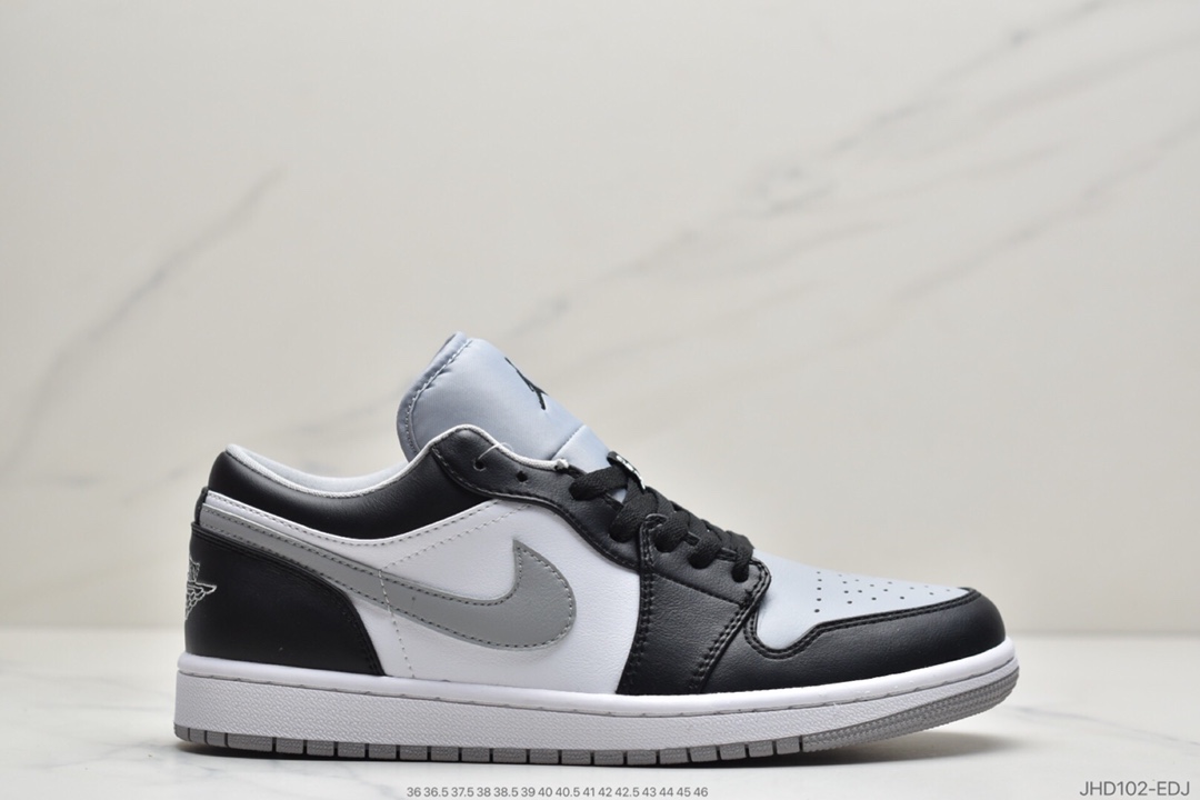 190 Air Jordan 1 Low 黑灰影子AJ1乔1低帮休闲板鞋 553558-039