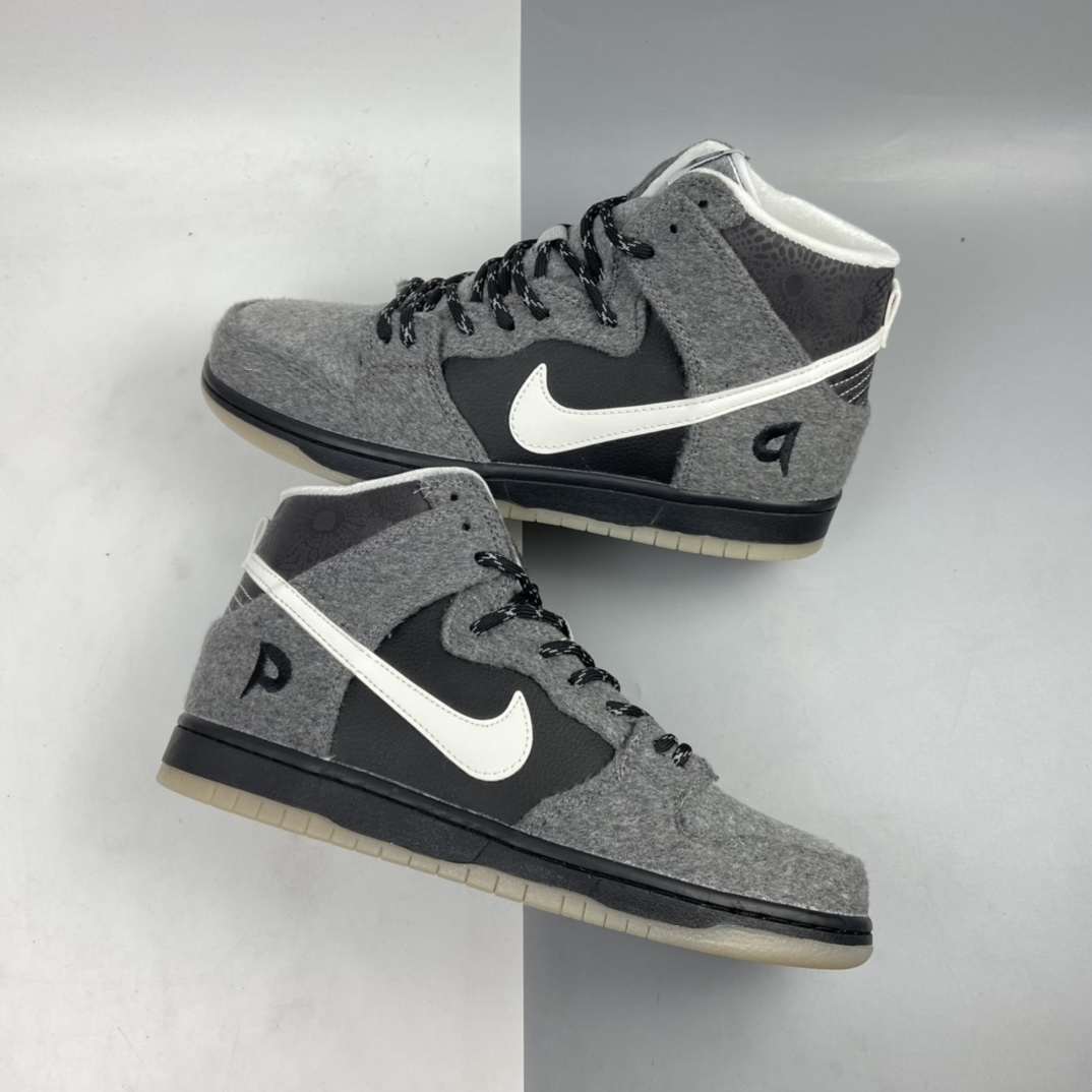 260 Premier x Nk SB Dunk High ”Petosky” 联名款高帮休闲滑板鞋 645986-010