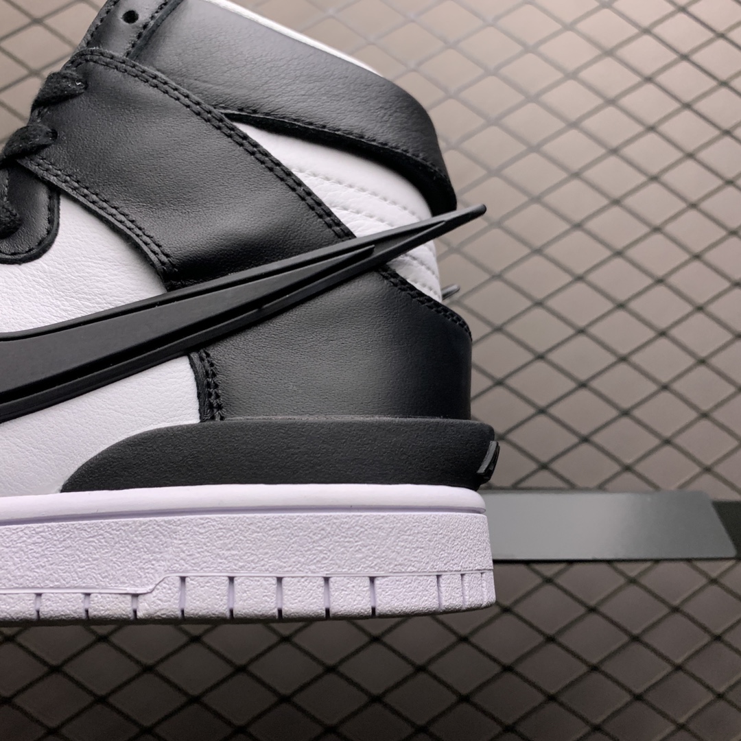 480  AMBUSH x Nike Dunk High ”Black” 黑白 CU7544-001