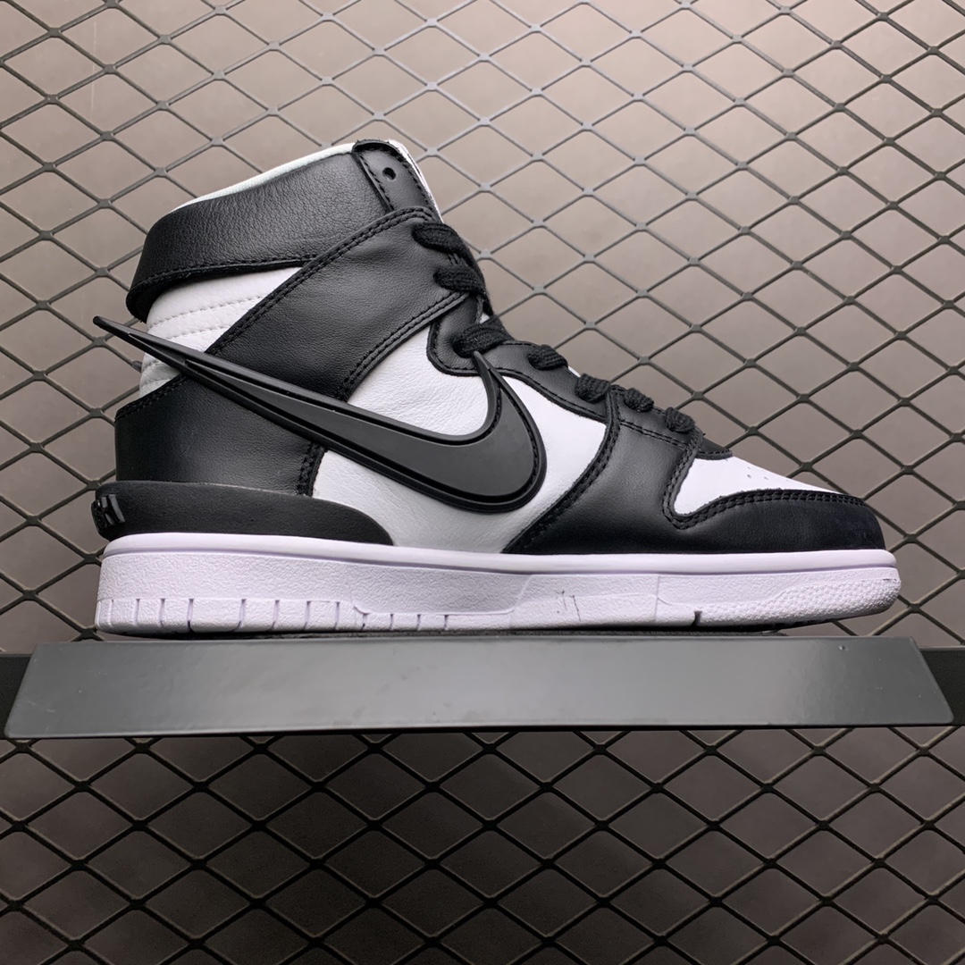480  AMBUSH x Nike Dunk High ”Black” 黑白 CU7544-001