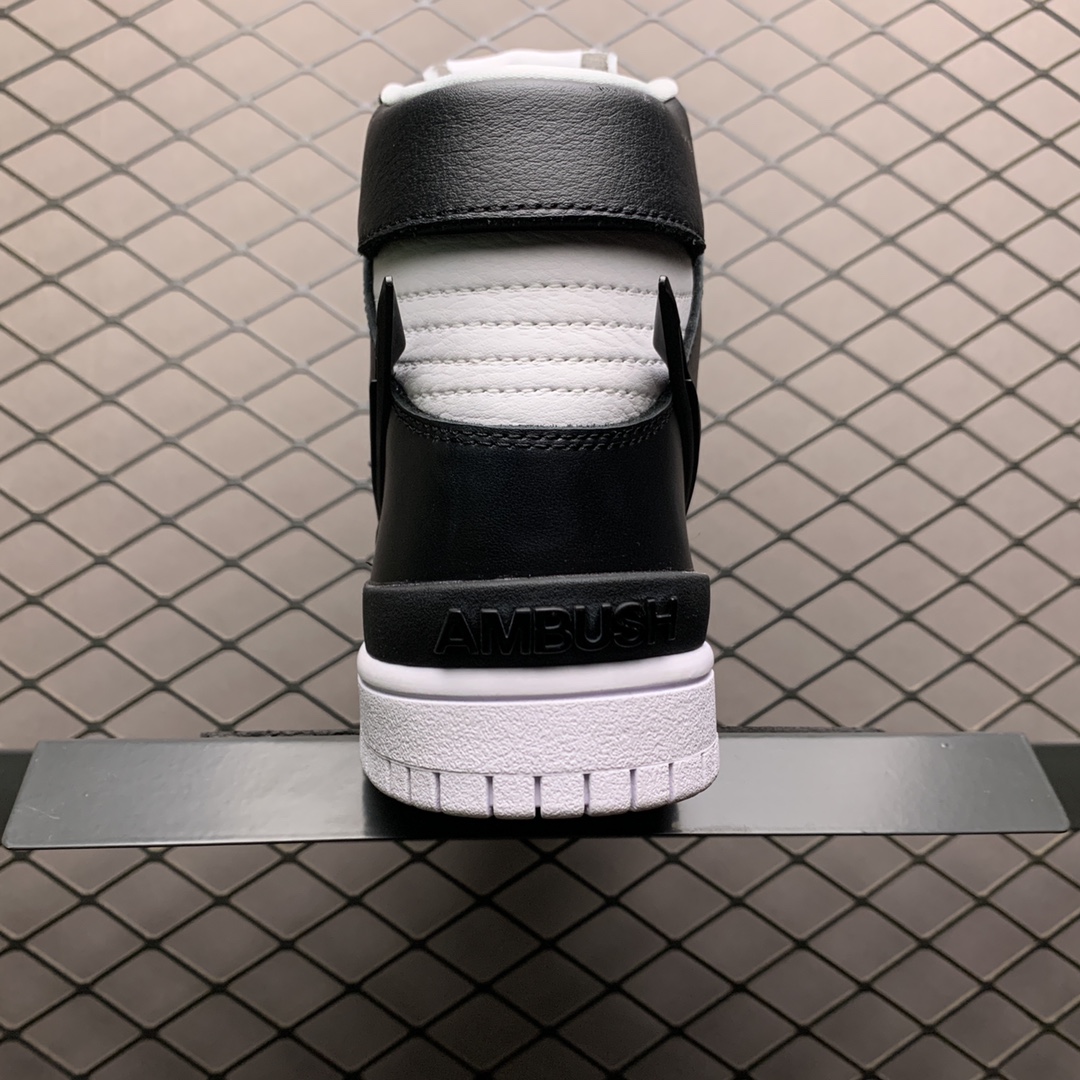 480  AMBUSH x Nike Dunk High ”Black” 黑白 CU7544-001