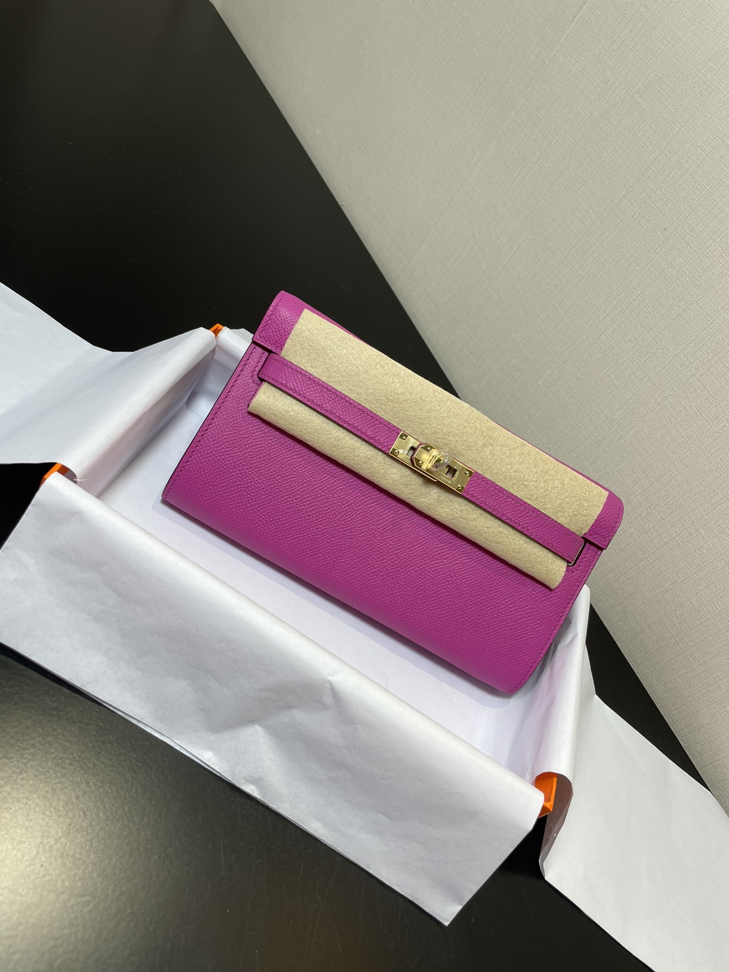 Hermès Kelly woc best-selling model, everyone must pay for it, practical, multi-purpose, detailed picture Color magnolia pink, leather epsom [rea