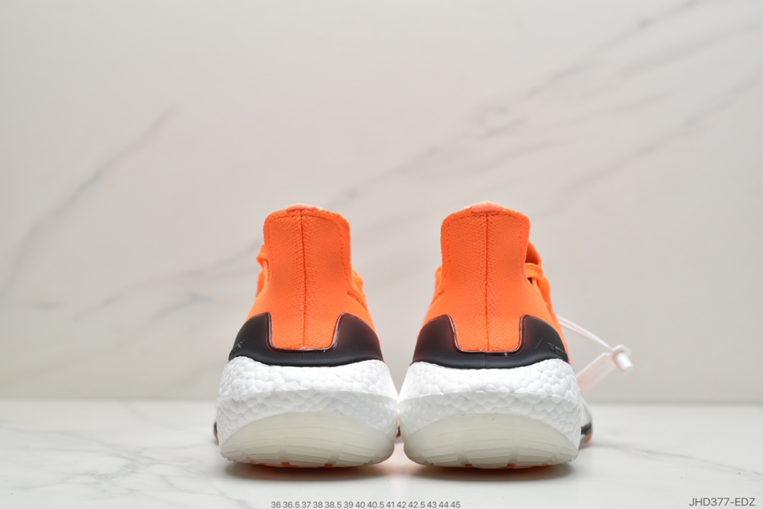 190 真爆全新阿迪达斯Adidas UltraBoost 21 针织鞋面休闲运动慢跑鞋FY0381