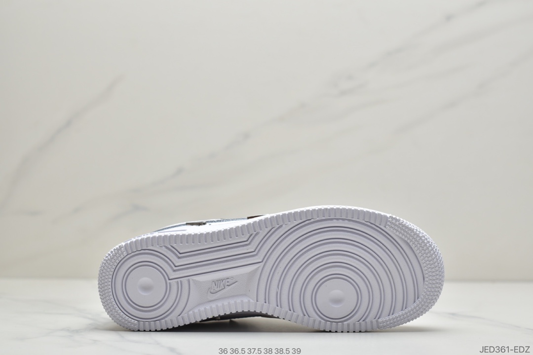 150 耐克Nike AirAir Force 1 “小银钩白色四小勾  CT1990-100