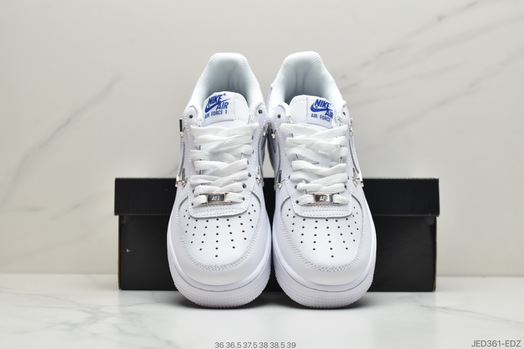 150 耐克Nike AirAir Force 1 “小银钩白色四小勾  CT1990-100