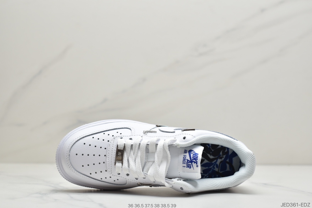 150 耐克Nike AirAir Force 1 “小银钩白色四小勾  CT1990-100