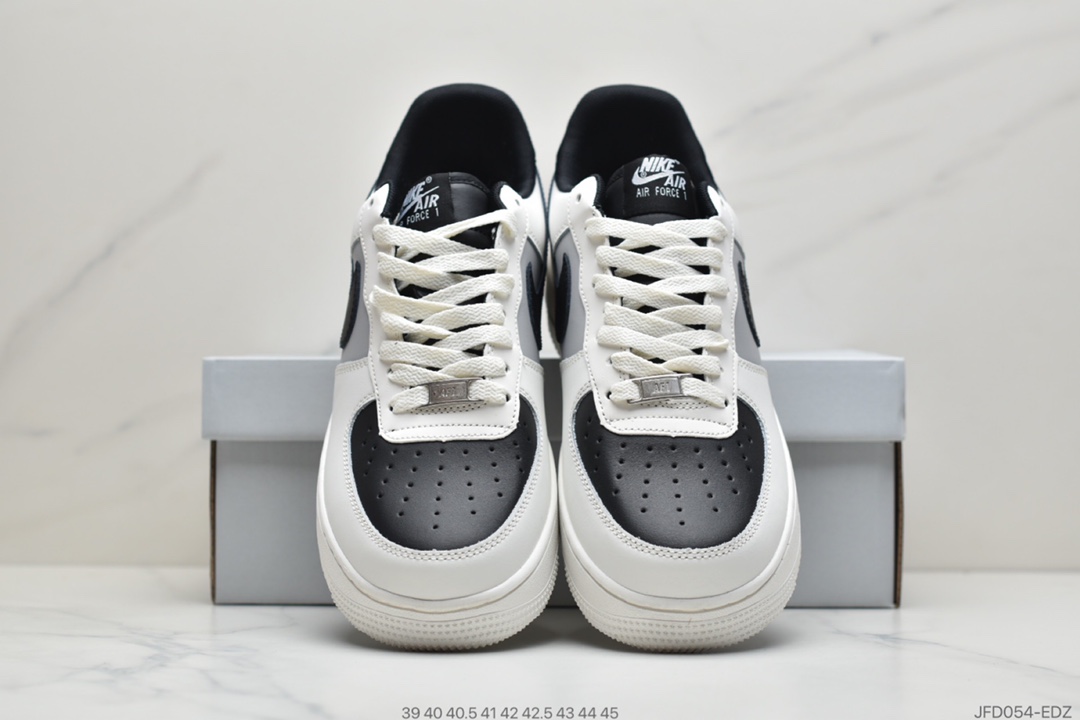 170  耐克 Nike Air Force 1 ’07 白黑官方同步发售 AH0287-211