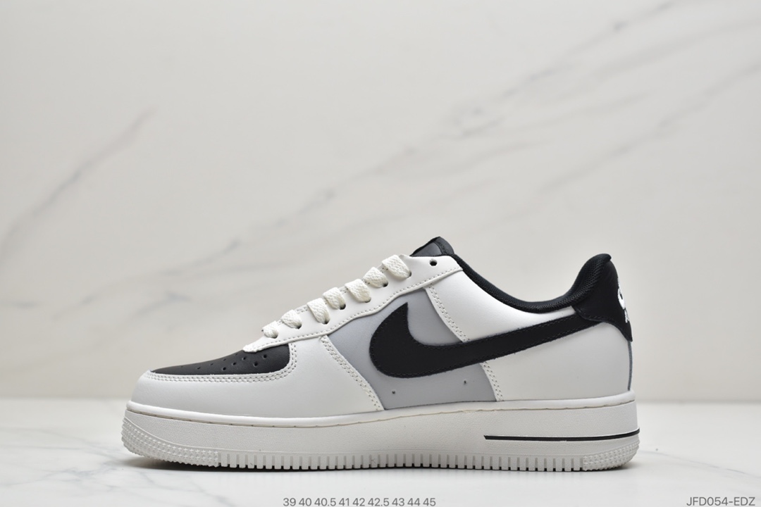 170  耐克 Nike Air Force 1 ’07 白黑官方同步发售 AH0287-211