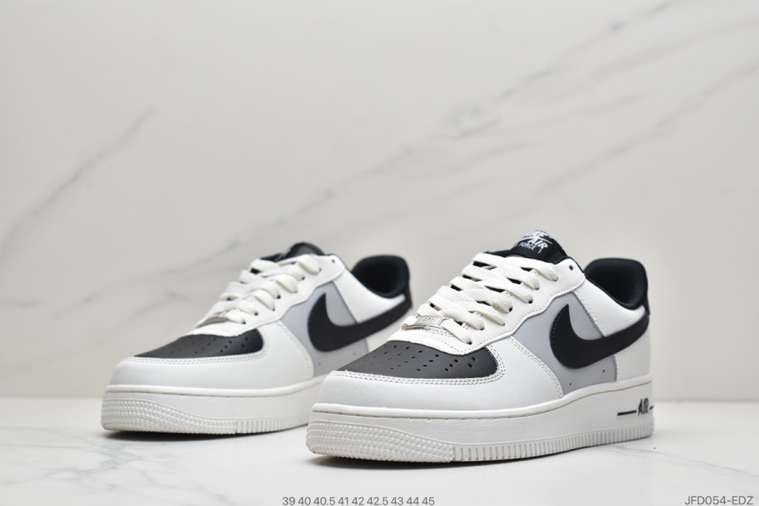 170  耐克 Nike Air Force 1 ’07 白黑官方同步发售 AH0287-211