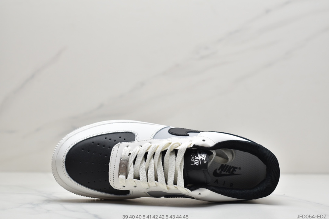 170  耐克 Nike Air Force 1 ’07 白黑官方同步发售 AH0287-211