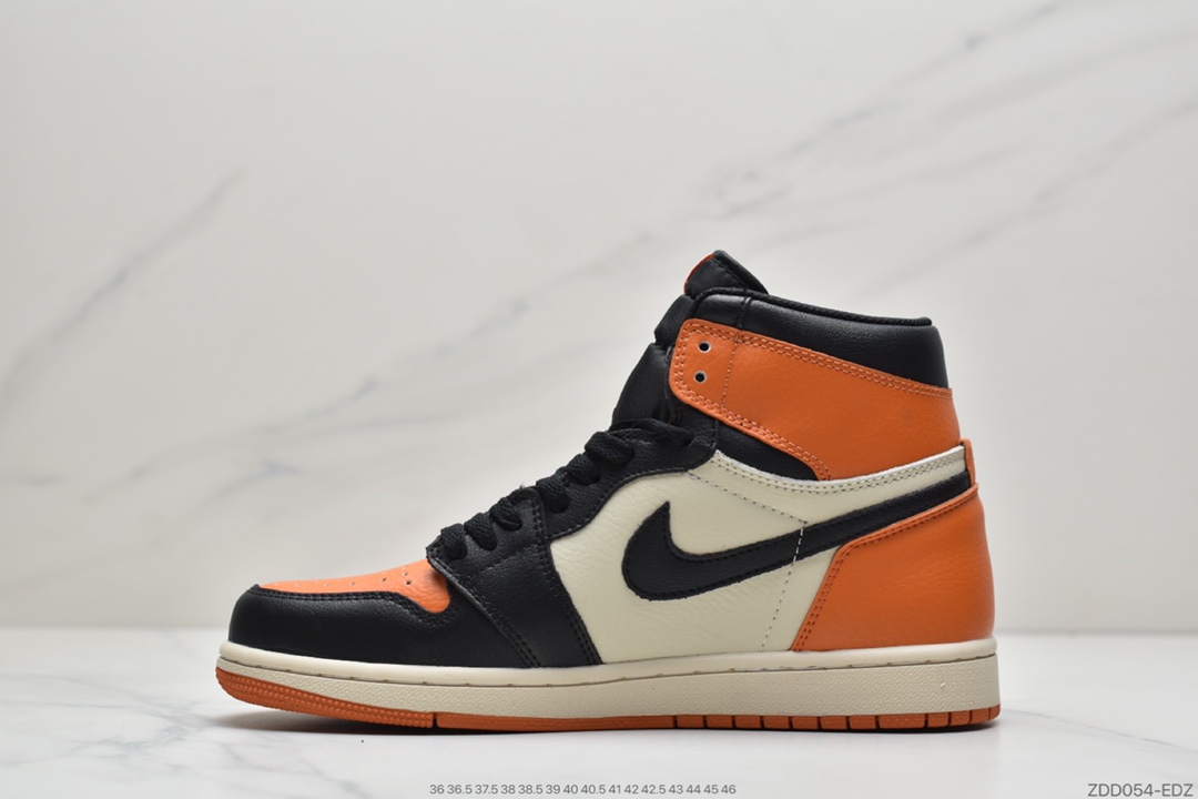 240 Air Jordan 1 Retro High OG”Obsidian”AJ1乔丹一代高帮百搭文化运动篮球鞋“黑曜石校园蓝北卡蓝”555088-140