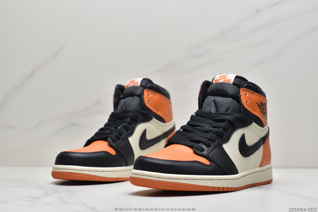 240 Air Jordan 1 Retro High OG”Obsidian”AJ1乔丹一代高帮百搭文化运动篮球鞋“黑曜石校园蓝北卡蓝”555088-140