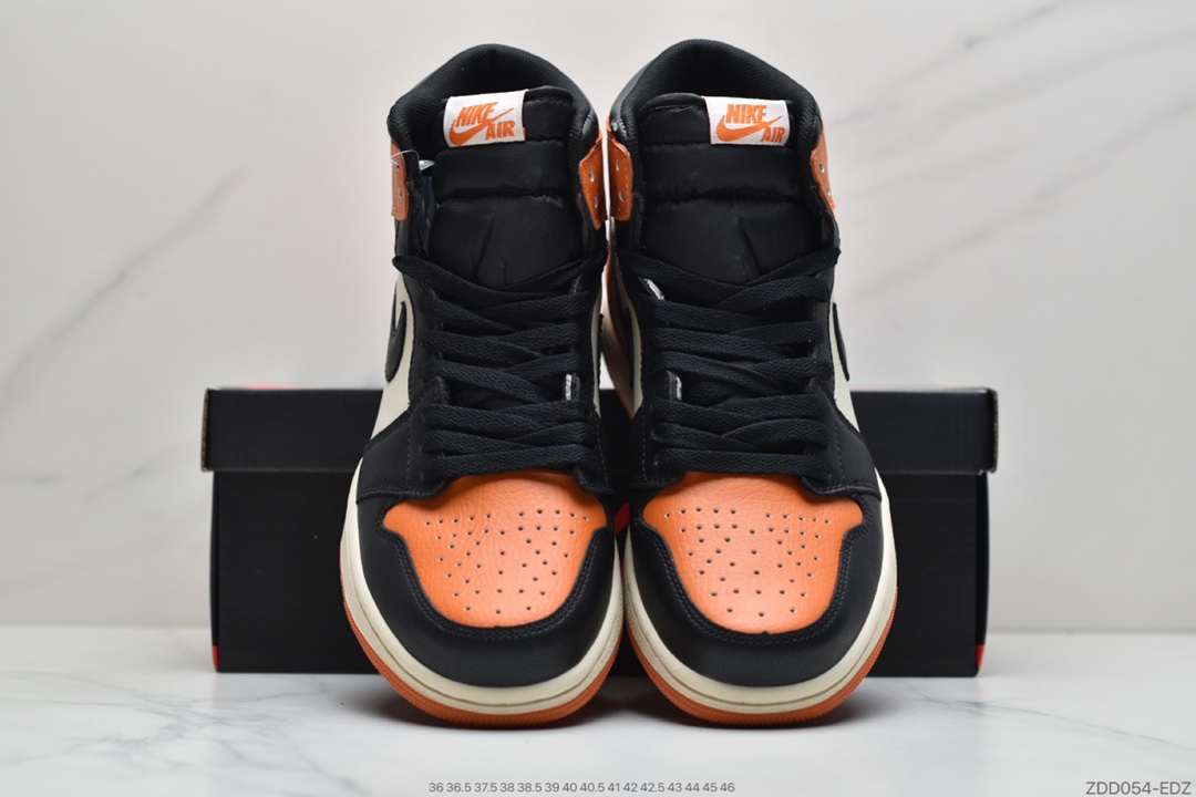 240 Air Jordan 1 Retro High OG”Obsidian”AJ1乔丹一代高帮百搭文化运动篮球鞋“黑曜石校园蓝北卡蓝”555088-140