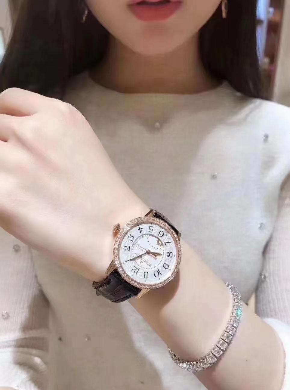 Cartier 积家约会女表 ，约会专用 偷笑