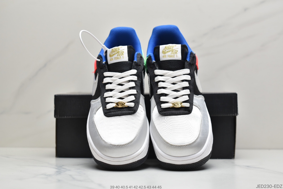 150 可撕版耐克Nike Air Force 1 Low Olympic空军一号低帮百搭休闲运动板鞋DA1345-014