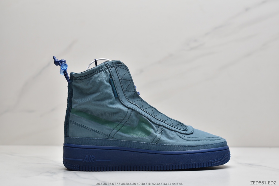 260 Nike Air Force 1 Shell WMNS 荧光绿BQ6096-001