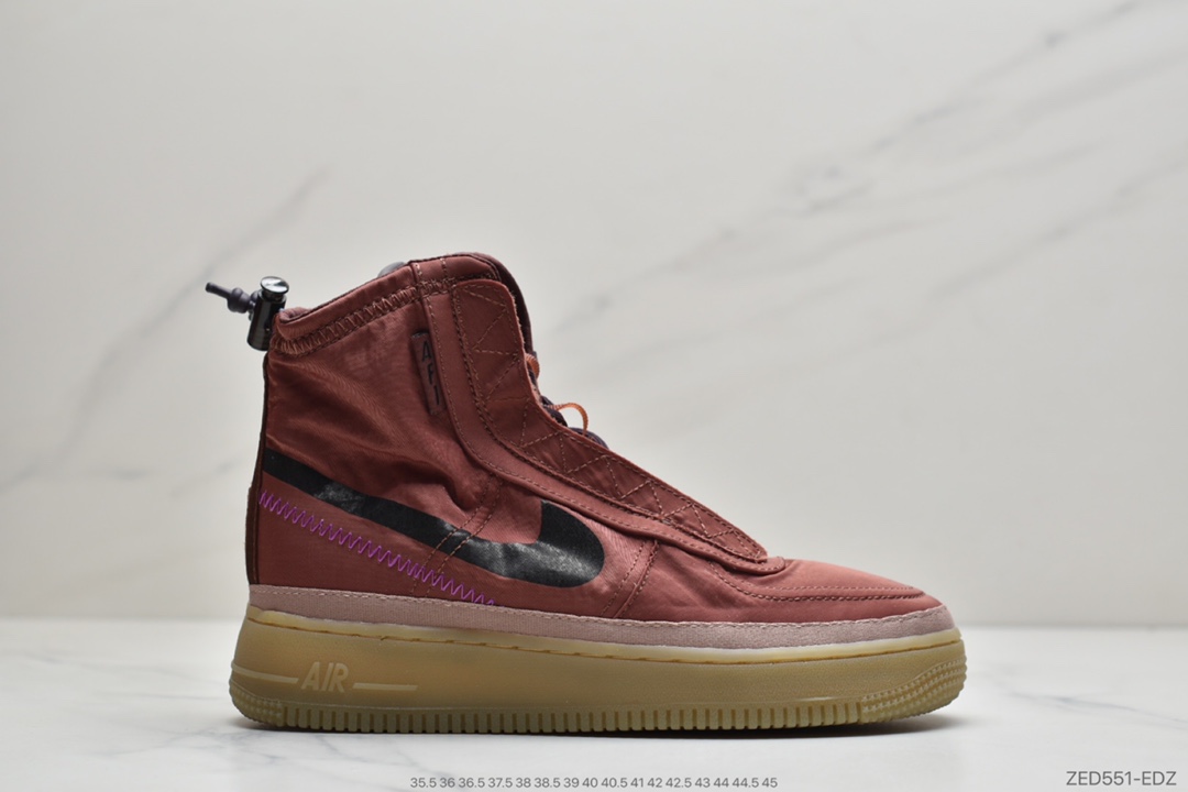 260 Nike Air Force 1 Shell WMNS 荧光绿BQ6096-001