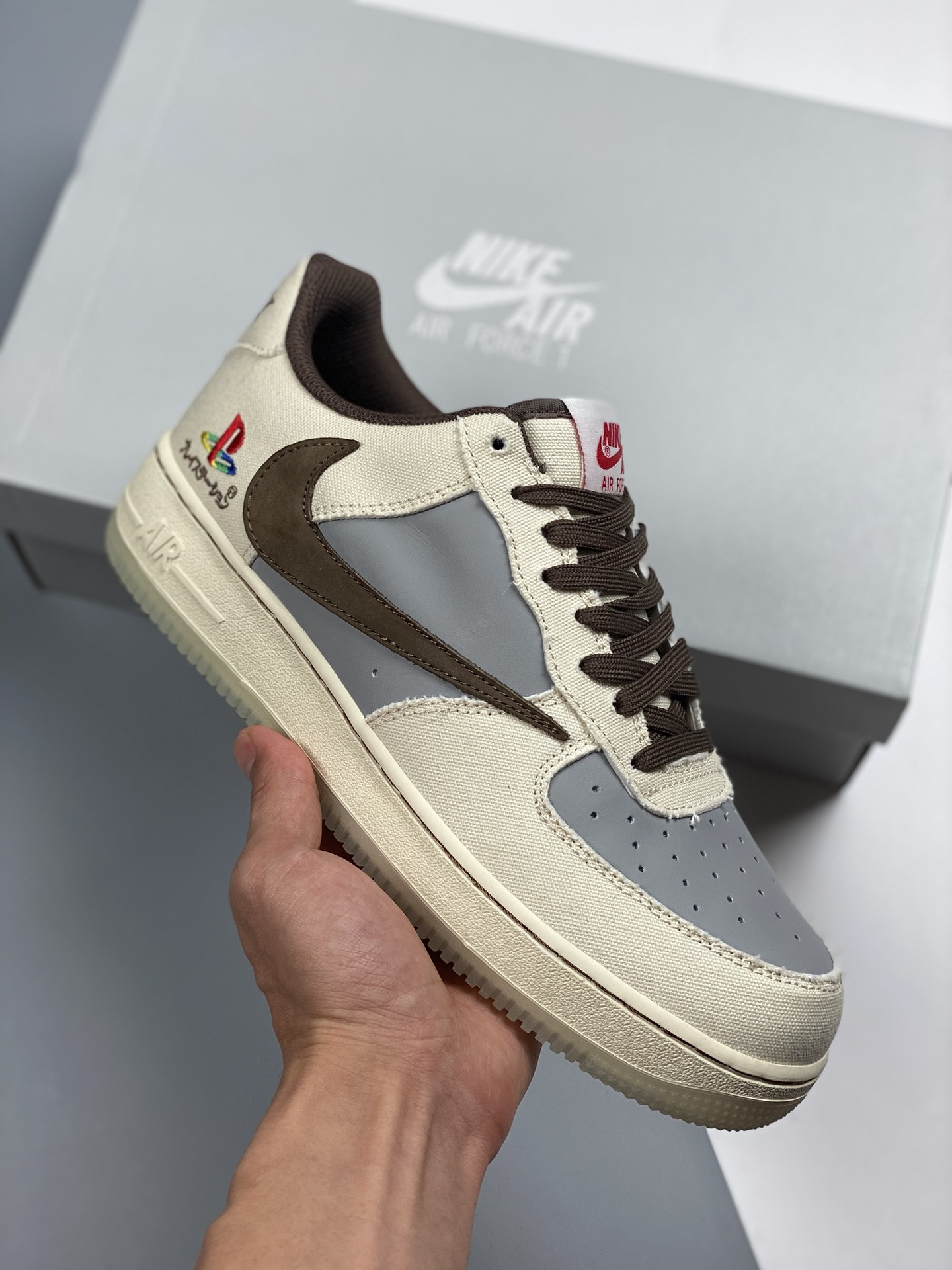 TS x PlayStation x NK SB Dunk PS5 colaboración triple, versión correcta de lona a la venta✔️ Travis Scott per…
