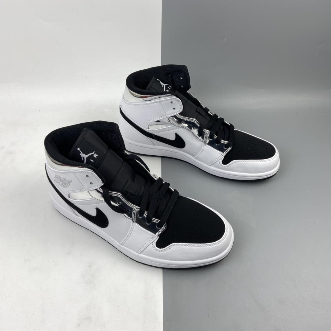 280 Air Jordan 1 Mid AJ1 乔1 中帮百搭休闲运动板鞋 554724-121
