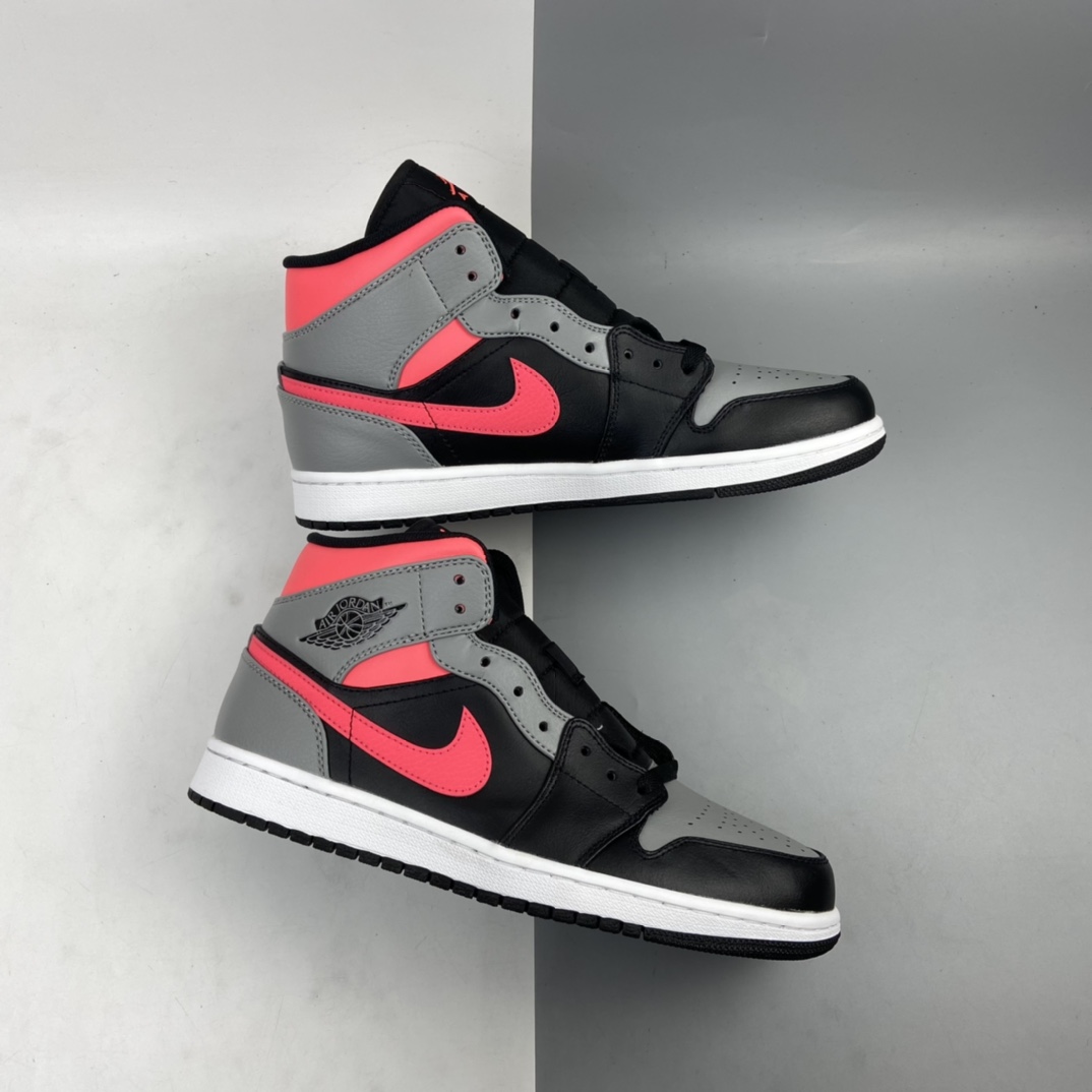 280 Air Jordan 1 Mid AJ1 乔1 中帮百搭休闲运动板鞋 554724-059