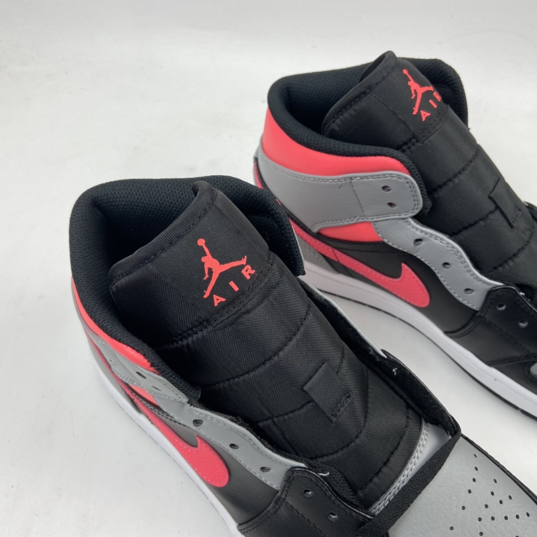 280 Air Jordan 1 Mid AJ1 乔1 中帮百搭休闲运动板鞋 554724-059