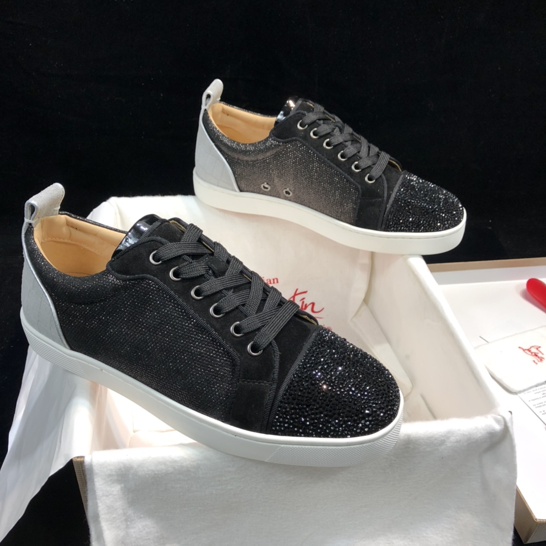 250christian louboutin(CL) Estilo completo , zapatos de tabla casuales Modelos calientes exclusivos 
