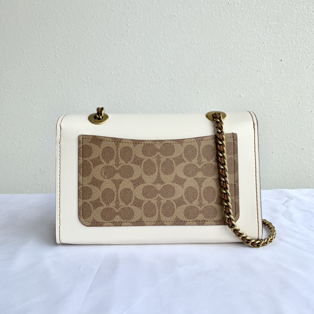 Coach ～纯原 COACH 蔻驰30585 山茶花Parker 系列链条包