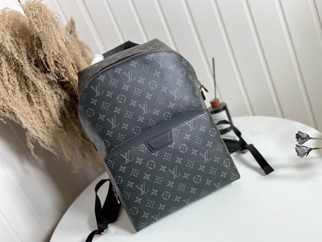 Louis Vuitton Bags Backpack Black Monogram Eclipse Canvas Casual M43186