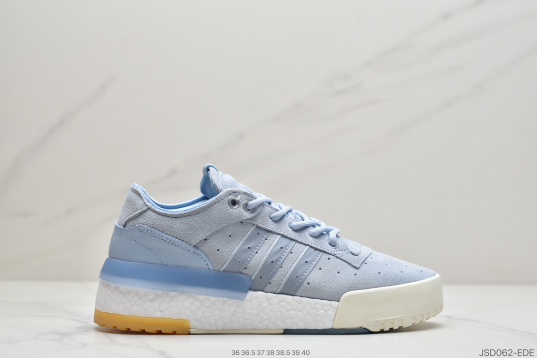 200 阿迪达斯/Adidas Originals Rivalry RM LOW”Tricolor”中底爆米花百搭低帮复古休闲运动休闲球鞋EE4988