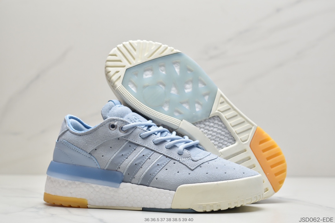 200 阿迪达斯/Adidas Originals Rivalry RM LOW”Tricolor”中底爆米花百搭低帮复古休闲运动休闲球鞋EE4988