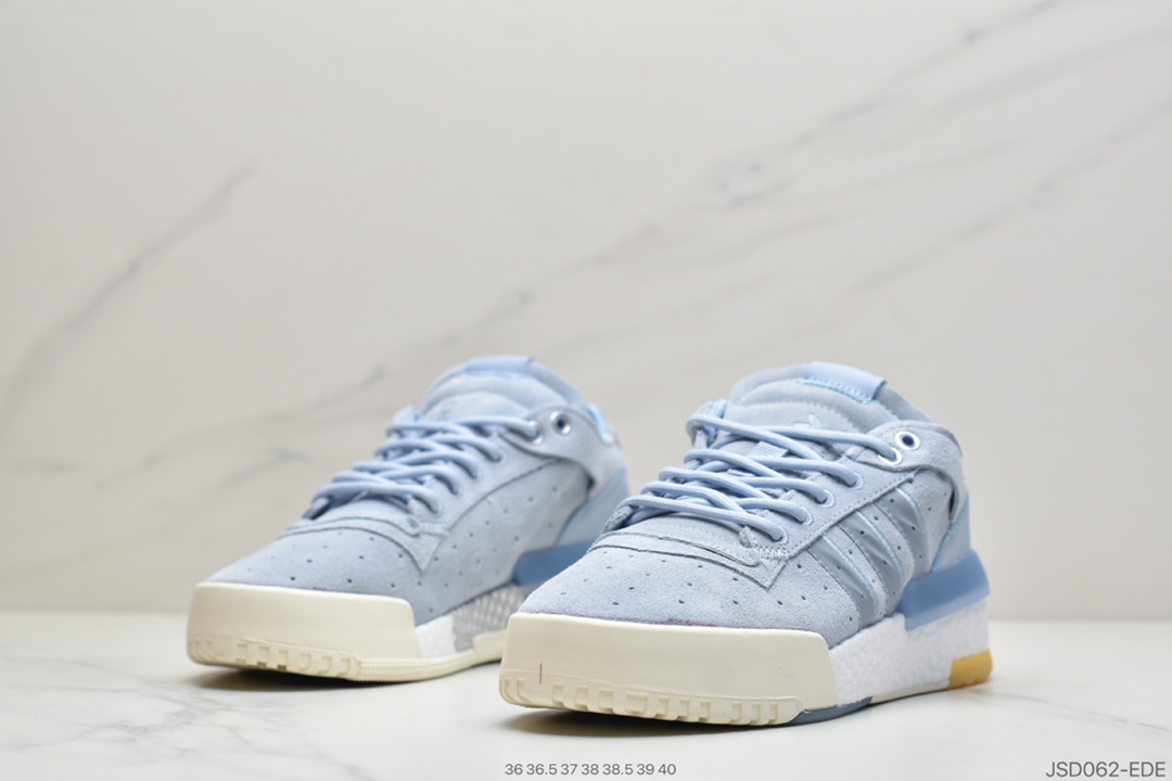200 阿迪达斯/Adidas Originals Rivalry RM LOW”Tricolor”中底爆米花百搭低帮复古休闲运动休闲球鞋EE4988