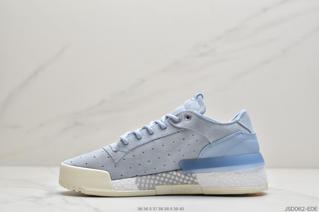 200 阿迪达斯/Adidas Originals Rivalry RM LOW”Tricolor”中底爆米花百搭低帮复古休闲运动休闲球鞋EE4988
