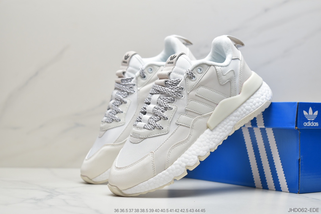 190 阿迪达斯 Adidas Nite Jogger 2019 Boost 夜行者复古跑鞋 FZ3660