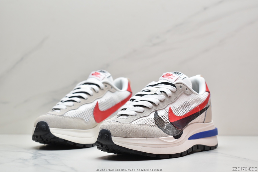 250  华夫解构走秀款 Sacai x Nike Pegasus VaporFly SP”Green/Yellow/Black/White” 混合马拉松 CV1363-100