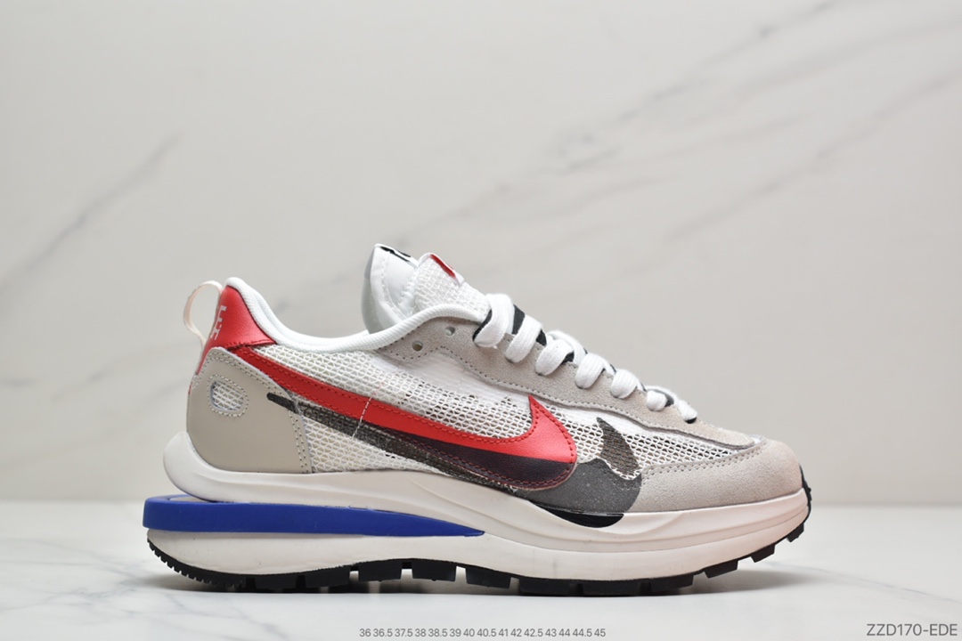 250  华夫解构走秀款 Sacai x Nike Pegasus VaporFly SP”Green/Yellow/Black/White” 混合马拉松 CV1363-100