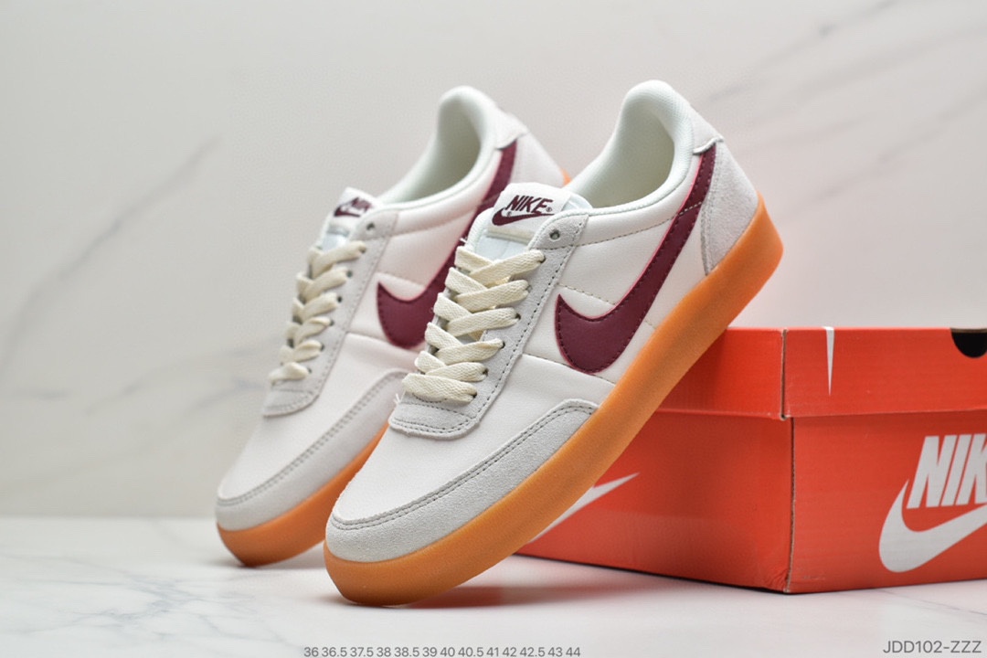 120 耐克板鞋 生胶米白绿色 复古板鞋J.Crew x Nike 联名 Killshot II Leather 432997-111