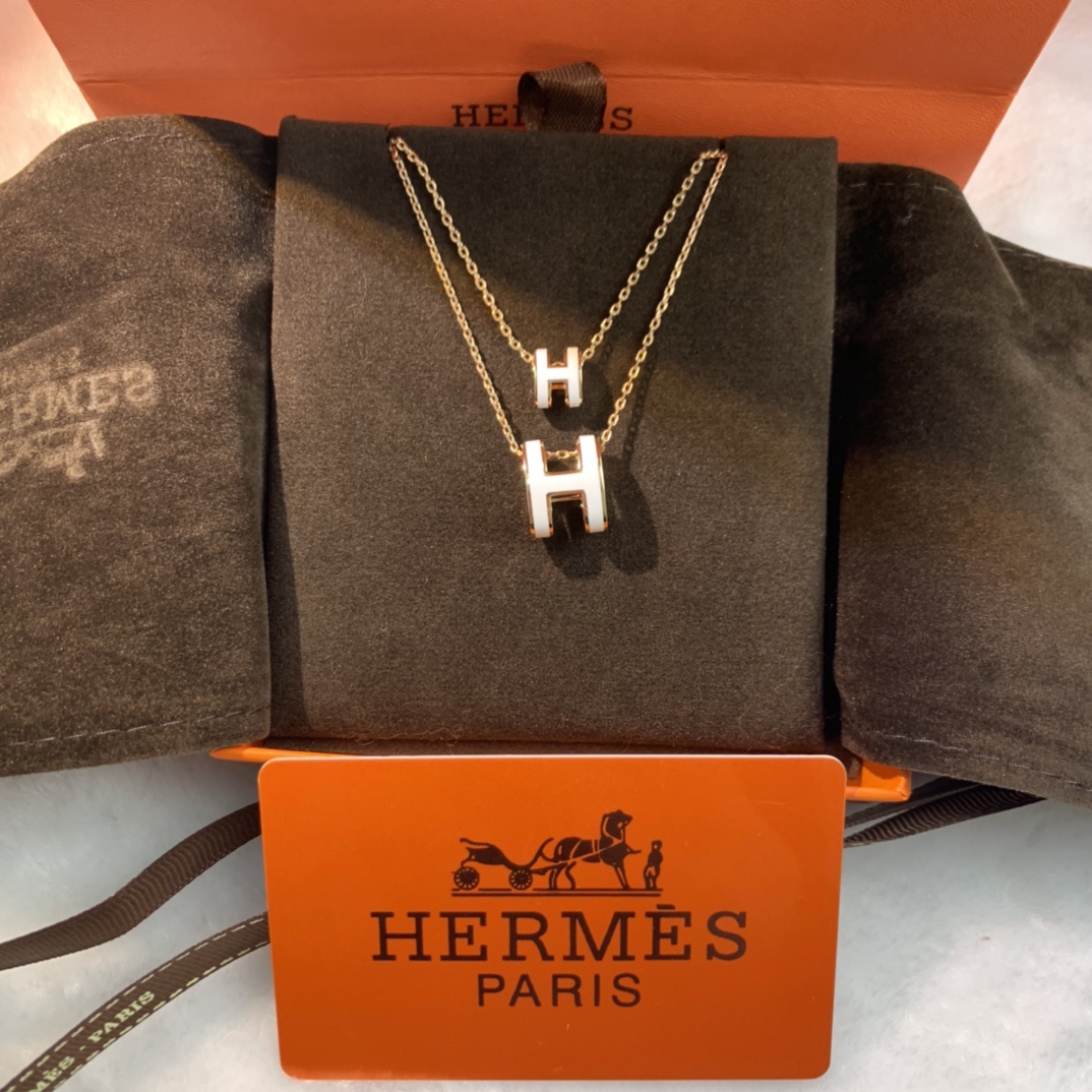 NO:102792,Hermes necklace, rose gold, two colors of gold, Hermes necklace, hermes, necklace, gold19860909爱马仕项链高版本 玫瑰金 黄金二个色,爱马仕项链,hermes,necklace,gold,Jewelry