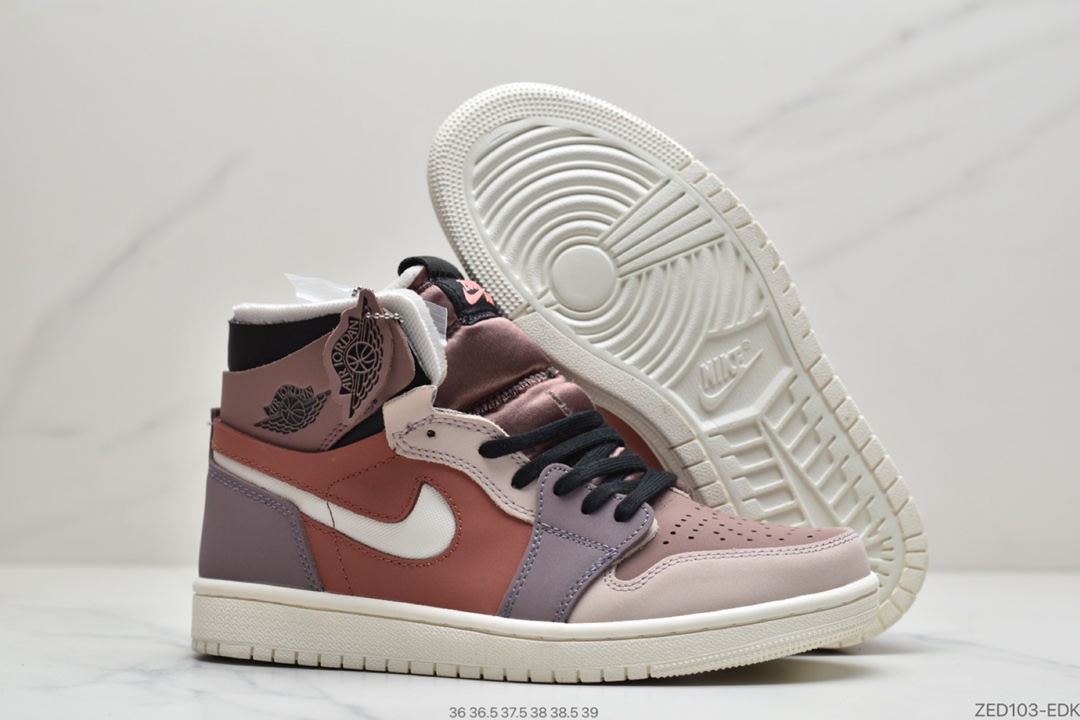 270  Jordan 1 Zoom Comfort「Canyon Rust」TL豆沙脏粉 CT0979-602