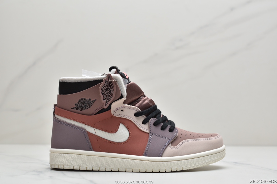 270  Jordan 1 Zoom Comfort「Canyon Rust」TL豆沙脏粉 CT0979-602
