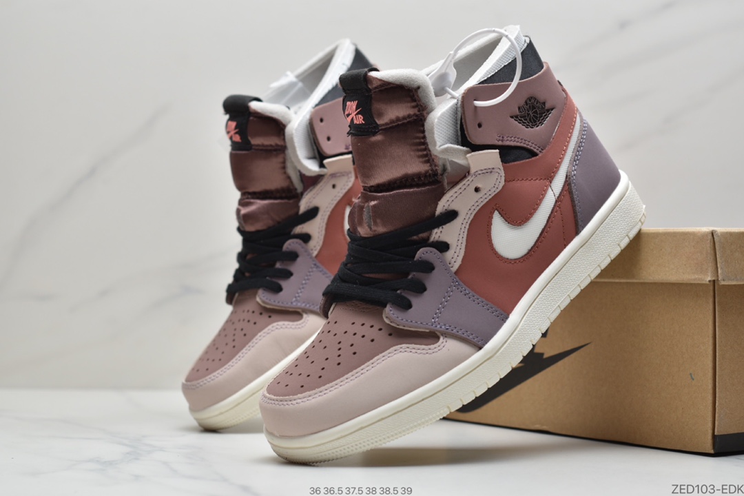 270  Jordan 1 Zoom Comfort「Canyon Rust」TL豆沙脏粉 CT0979-602
