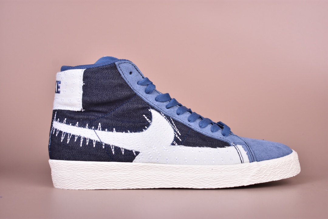 160   Nike SB Blazer Mid Premium”Sashiko Sesame”耐克 开拓者中帮休闲板鞋 CT0715-400