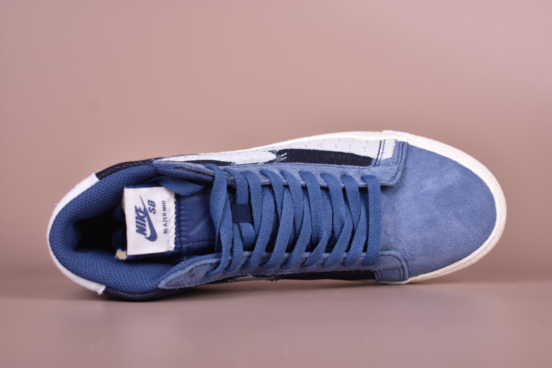 160   Nike SB Blazer Mid Premium”Sashiko Sesame”耐克 开拓者中帮休闲板鞋 CT0715-400