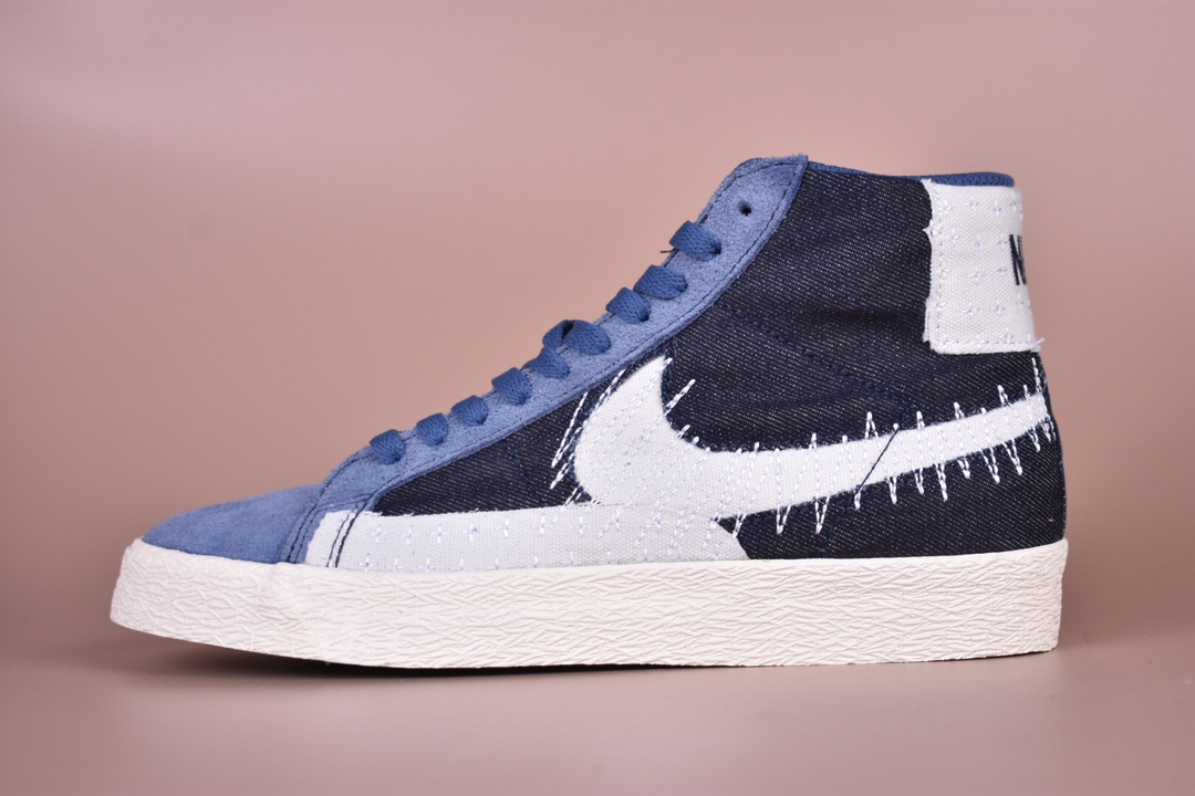 160   Nike SB Blazer Mid Premium”Sashiko Sesame”耐克 开拓者中帮休闲板鞋 CT0715-400