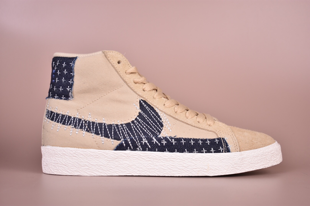 160 Nike SB Blazer “Sashiko” 棕蓝 刺绣 CT0715-200-莆田鞋,莆田鞋货源,高仿鞋,高仿鞋货源,安福档口,莆田高仿鞋,莆田鞋批发,高仿鞋批发,莆田高仿运动鞋,高仿运动鞋,莆田运动鞋 160 Nike SB Blazer “Sashiko” 棕蓝 刺绣 CT0715-200