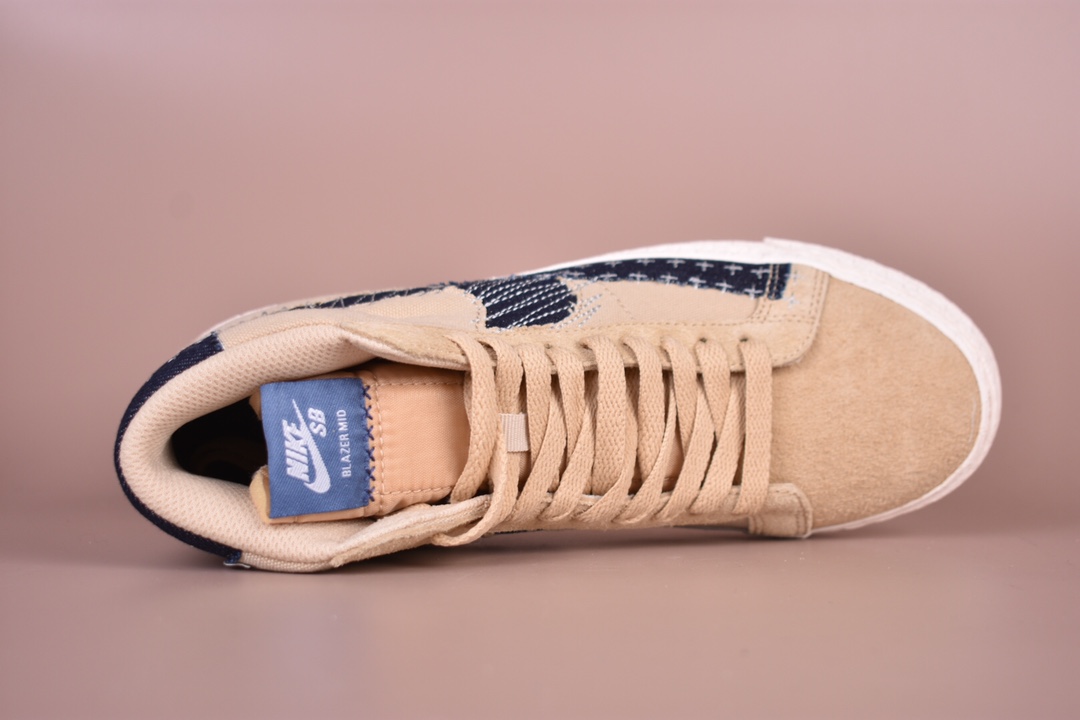 160 Nike SB Blazer “Sashiko” 棕蓝 刺绣 CT0715-200-莆田鞋,莆田鞋货源,高仿鞋,高仿鞋货源,安福档口,莆田高仿鞋,莆田鞋批发,高仿鞋批发,莆田高仿运动鞋,高仿运动鞋,莆田运动鞋 160 Nike SB Blazer “Sashiko” 棕蓝 刺绣 CT0715-200