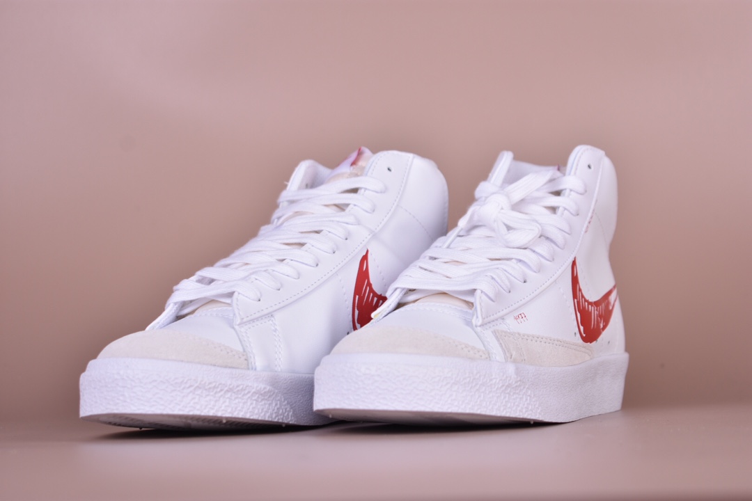 160 Nike Blazer Mid VNTG ‘77 开拓者 涂鸦 红勾 复古经典中帮百搭休闲运动板鞋CW7580-100-莆田鞋,莆田鞋货源,高仿鞋,高仿鞋货源,安福档口,莆田高仿鞋,莆田鞋批发,高仿鞋批发,莆田高仿运动鞋,高仿运动鞋,莆田运动鞋 160 Nike Blazer Mid VNTG ‘77 开拓者 涂鸦 红勾 复古经典中帮百搭休闲运动板鞋CW7580-100