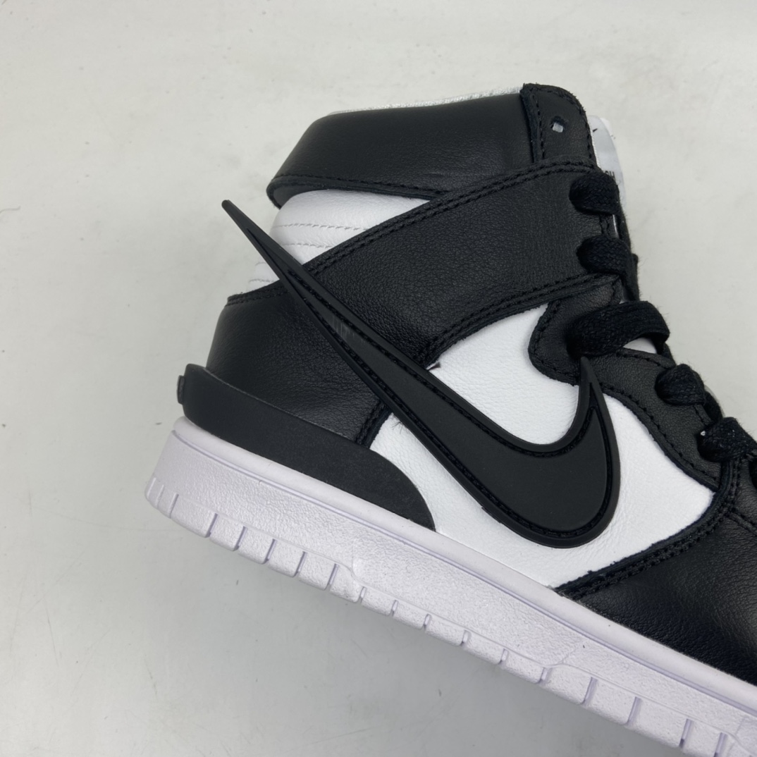 480 AMBUSH x Nike Dunk High ”Black” 黑白熊猫 CU7544-001