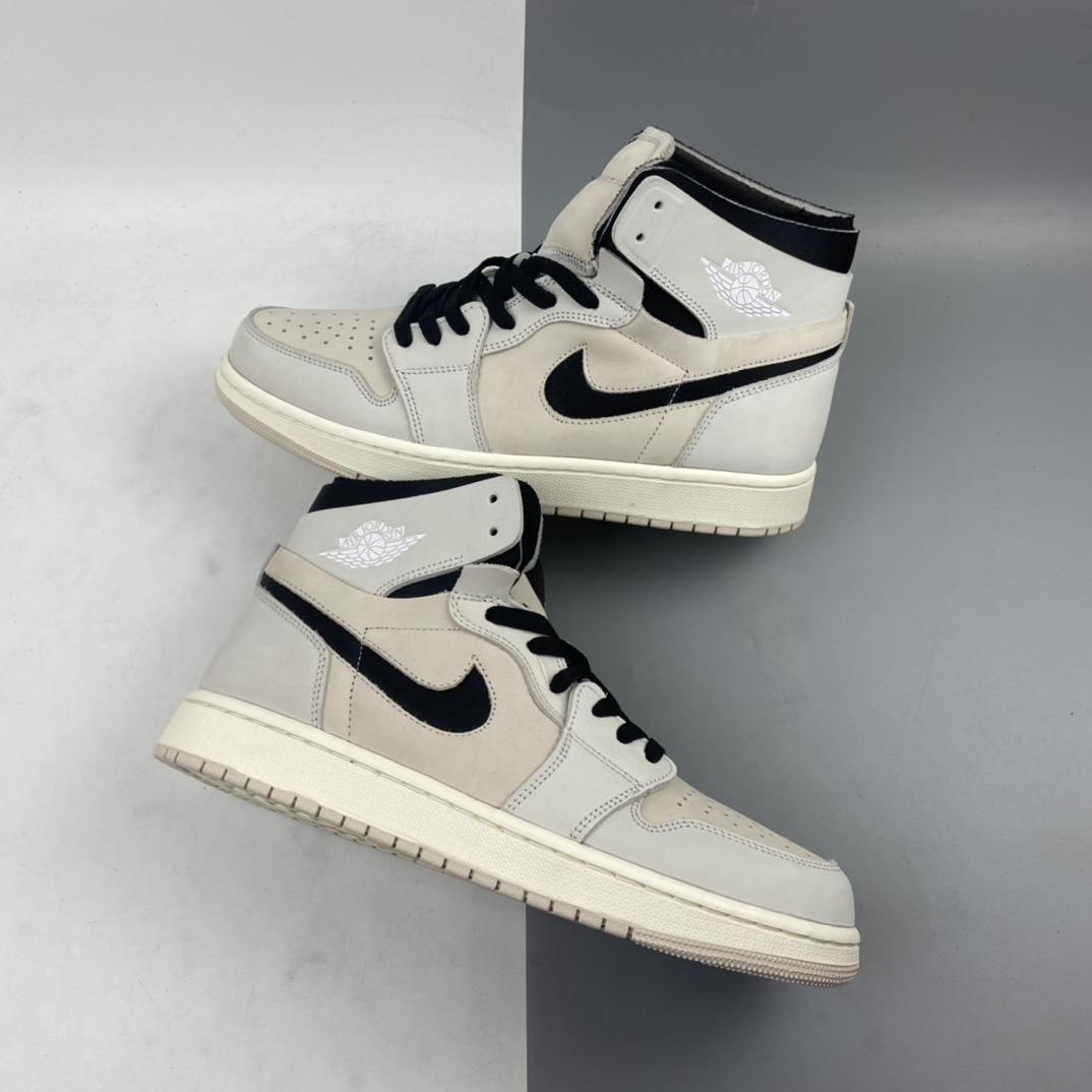 340 Air Jordan 1 Zoom Air CMFT“Summit White”AJ1 乔1 珍珠奶茶 米白 CT0979-100