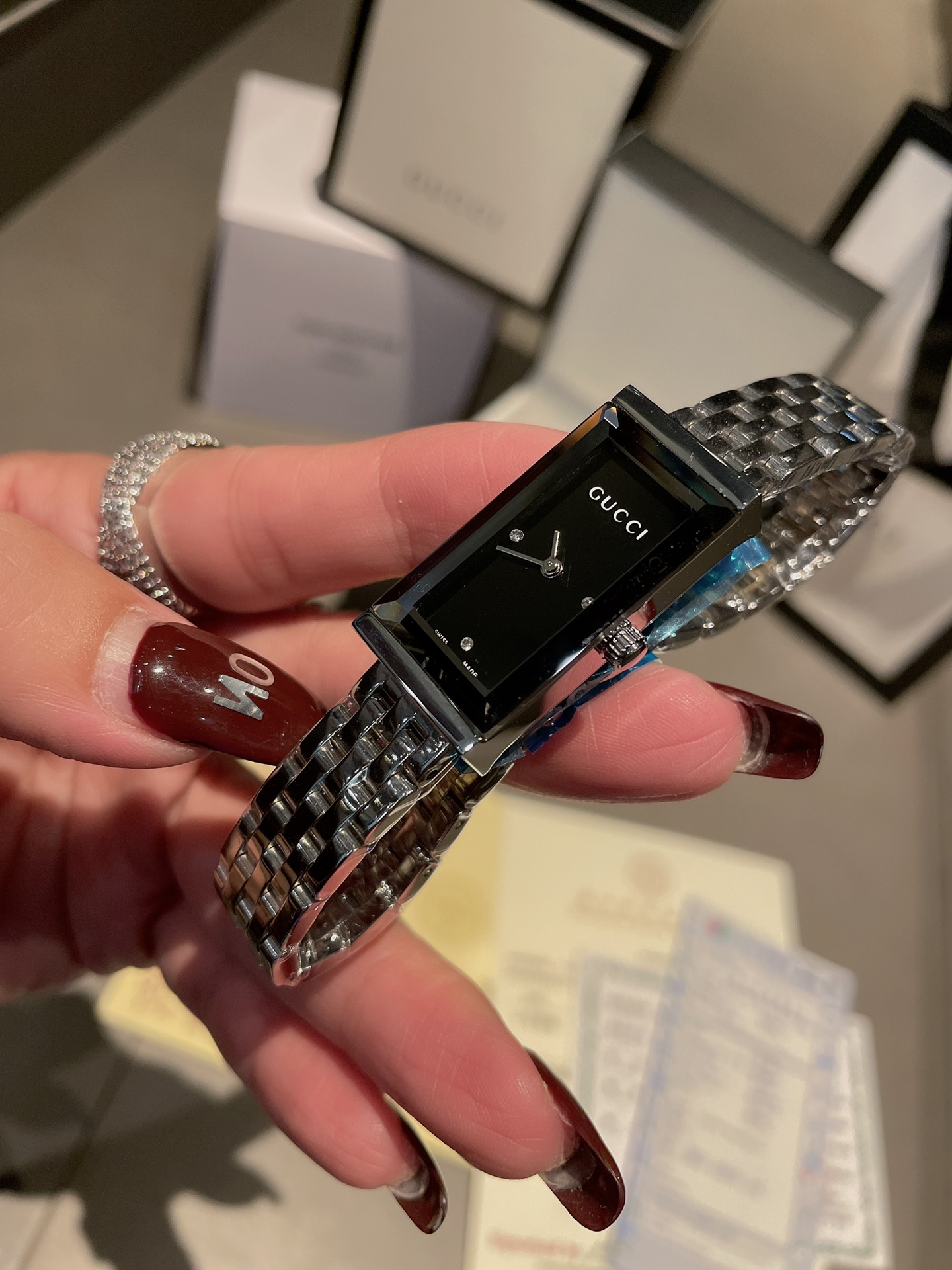 [CHANEL Watches]The first hit ChanelSpring model GUCCI original design squa
