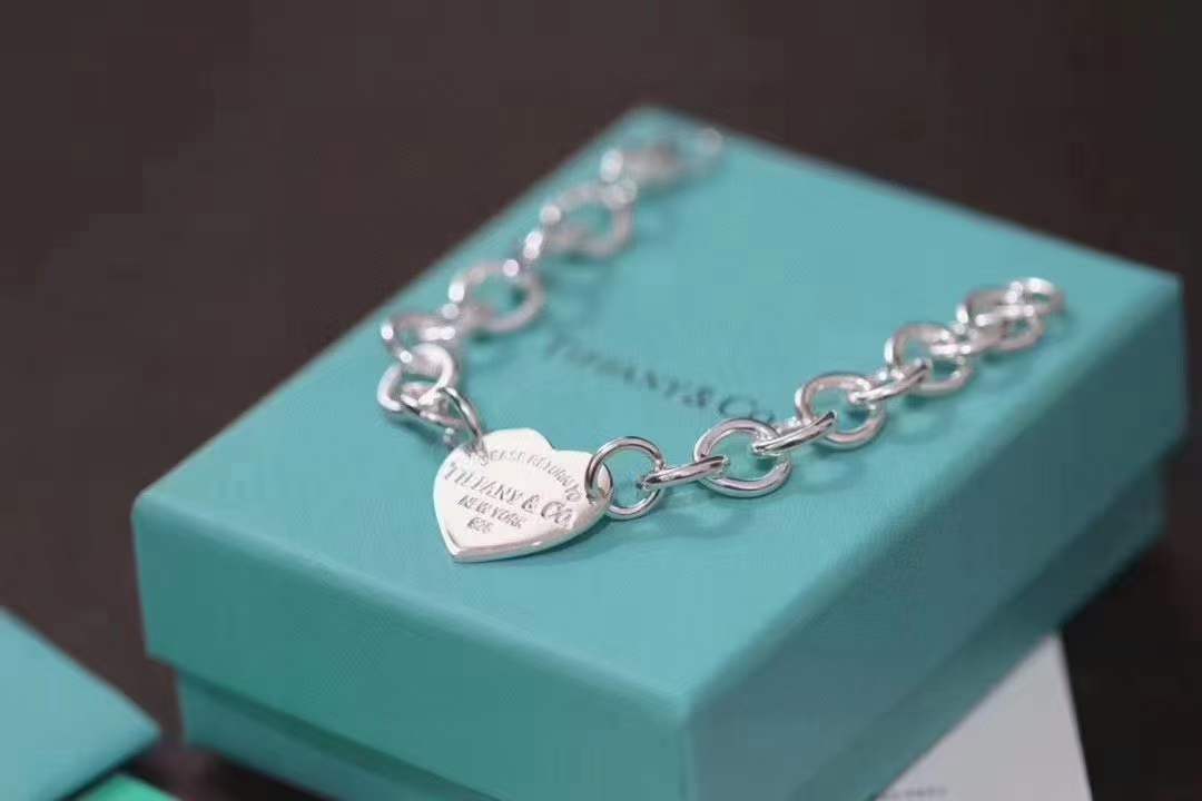 Tiffany & Co. Tiffany&Co.蒂芙尼心形心牌手链
